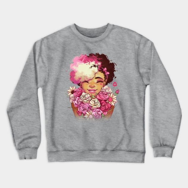 Bouquet Crewneck Sweatshirt by GDBee